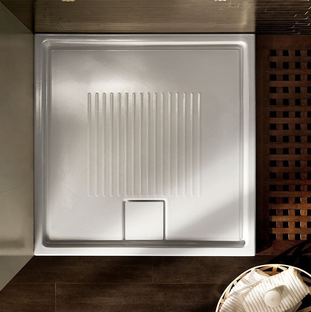 Hatria Lif.ST YXE601 Керамический душевой поддон 90 * 90 * 6 см, в ...