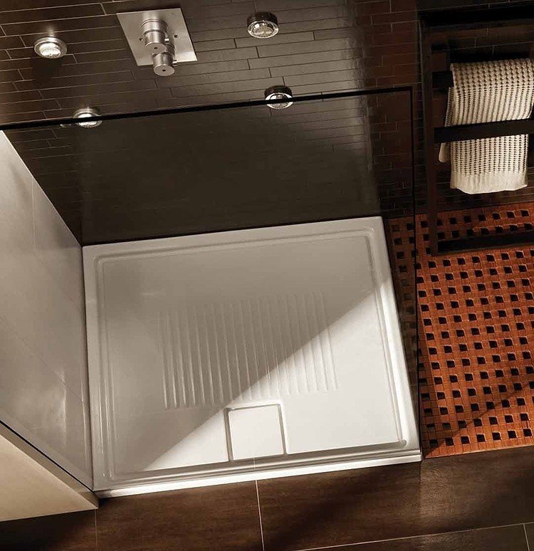 Hatria Lif.ST YXE601 Керамический душевой поддон 90 * 90 * 6 см, в ...