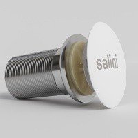 Salini 16131WM Донный клапан | сливной гарнитур для раковины - Сlick-Сlack (белый матовый)