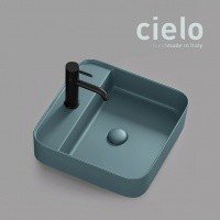 Ceramica CIELO Shui Comfort SHCOLAQF PL - Раковина для ванной комнаты 44*43 см | подвесная - накладная (Polvere)