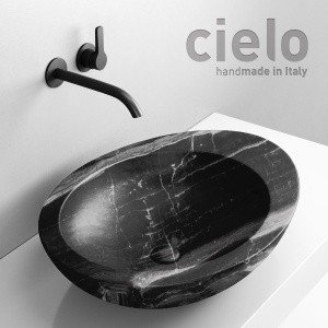 Ceramica CIELO Le Giare LGLA60BC - Раковина накладная на столешницу 60*45 см (Breccia Arabescata)