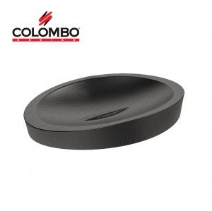 Colombo Design PLUS W4940.GM - Металлическая настольная мыльница (графит матовый)