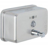 NOFER Inox 03042.S Дозатор для жидкого мыла (матовая нержавеющая сталь)