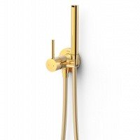 TRES Max 134123OR Гигиенический душ - комплект со смесителем (золото)