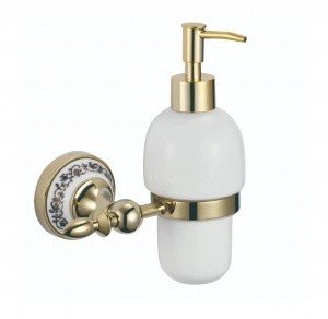 Savol Серия 68B S-06831B Дозатор для жидкого мыла подвесной (золото)
