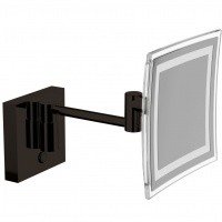 INDA My Mirror AV258CNE Косметическое зеркало с LED-подсветкой (чёрный матовый)