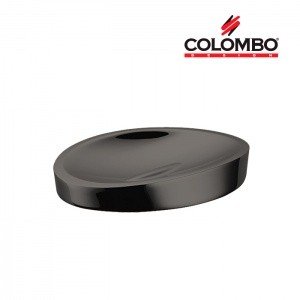 Colombo Design PLUS W4940.GL - Металлическая настольная мыльница (графит полированный)