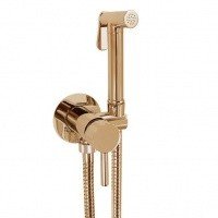 Giulini Futuro FSH25RG Гигиенический душ - комплект со смесителем (розовое золото)