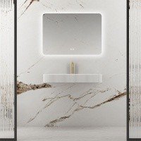 Vincea VLM-3BE100-2 Зеркало для ванной комнаты с LED-подсветкой 1000*800 мм | с функцией антизапотевания