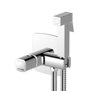 WasserKRAFT Naab 8638 Гигиенический душ - комплект со смесителем (хром)