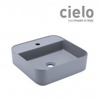 Ceramica CIELO Shui Comfort SHCOLAQF BR - Раковина для ванной комнаты 44*43 см | подвесная - накладная (Brina)
