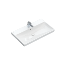 Villeroy Boch Avento 415680RW Раковина для ванной на 80 см (цвет белый камень - stone white ceramicplus).