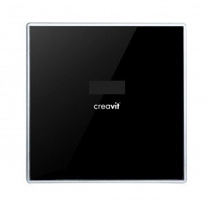 Creavit ES4810 Бесконтактное смывное устройство для писсуара (черный | хром)