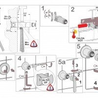 Giulini Shut off FSH20 Гигиенический душ - комплект со смесителем (хром)