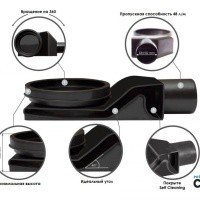 PESTAN Frameless Line Black Glass 13701201 Душевой лоток 300 мм - готовый комплект для монтажа с декоративной решёткой (чёрное стекло)
