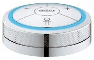 GROHE F-digital Puck 36309 000 Электронная панель управления, Пульт дистанционного управления для ванны и душа (хром)