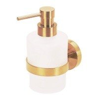 REMER Guest GS13DO Дозатор для жидкого мыла подвесной (белый | золото)