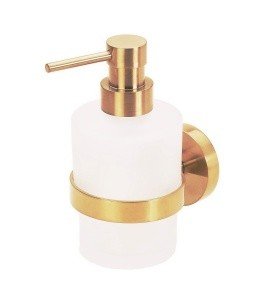 REMER Guest GS13DO Дозатор для жидкого мыла подвесной (белый | золото)