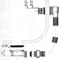 NOFER 13107 Слив-перелив с клапаном для раковины (хром)