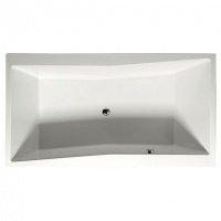 Акриловая ванна ALPEN Quest 180 78511, гарантия 10 лет, прямоугольная форма, объём 447 литров, цвет - euro white (европейский белый)