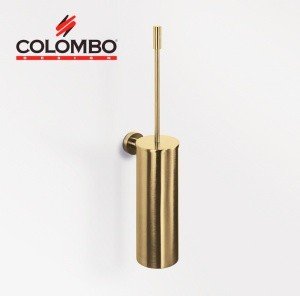 Colombo Design PLUS W4962.OM - Ершик для унитаза | настенный (золото шлифованное)