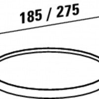 Laufen Kartell by 3.9833.5.085.002.1 Съемный диск для смесителя и аксессуаров d 275 мм