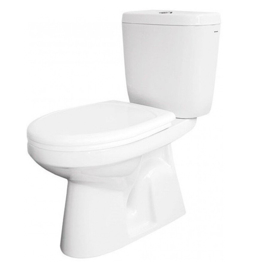 Santek Анимо 1.WH30.2.136 Унитаз-компакт с крышкой микролифт (белый), в ...