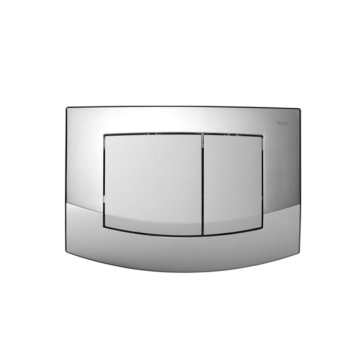 TECE Ambia 9240254 Накладная панель смыва для унитаза (рамка хром ...