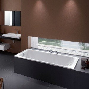 BETTE Select 3412-000 PLUS Ванна стальная с шумоизоляцией встраиваемая 170*75*42 см (белый)