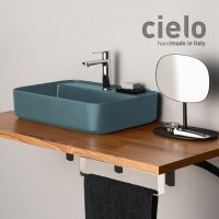 Ceramica CIELO Shui Comfort SHCOLARF PL Раковина для ванной комнаты 60*43 см | подвесная - накладная (Polvere)