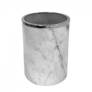 3SC Elegance Marble Carrara EL65ABCSL Ведро для мусора 10 L