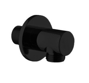 Cisal Shower DS01733040 Шланговое подключение (чёрный матовый)