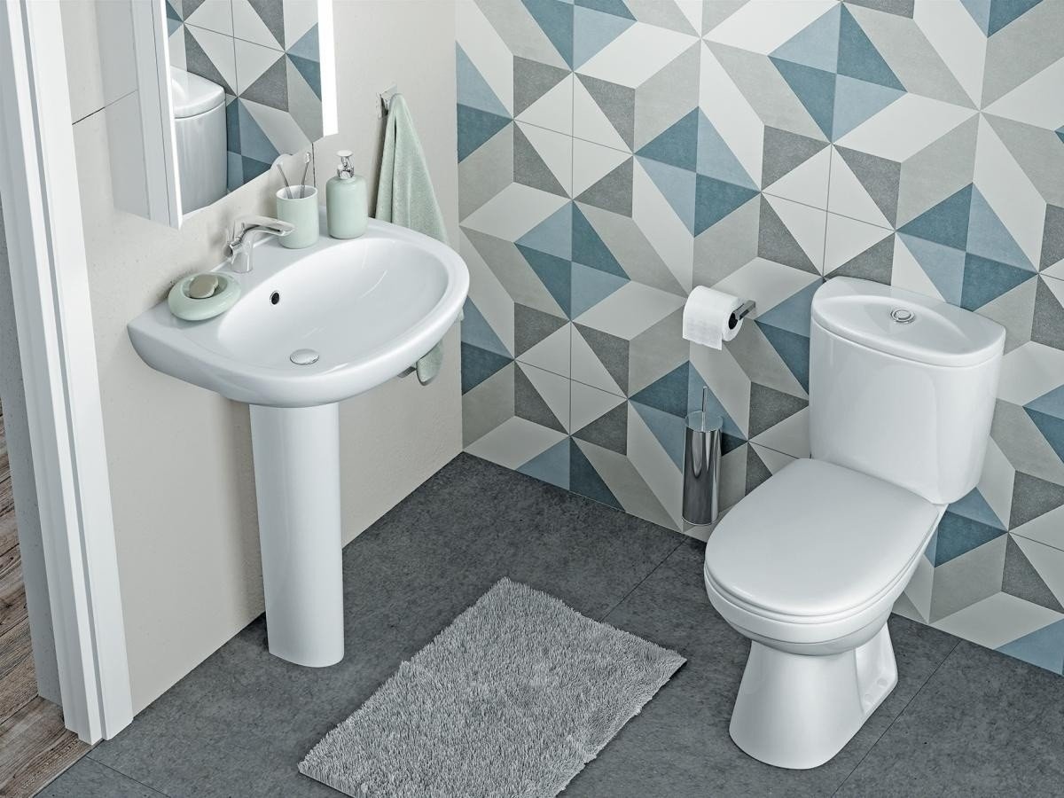 Santek Анимо 1.WH11.0.032 Унитаз-компакт с крышкой (белый), купить в ...