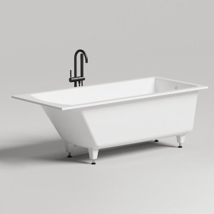Salini Cascata KIT 104313G Встраиваемая ванна 1698*750 мм (белый глянцевый)