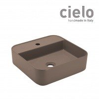 Ceramica CIELO Shui Comfort SHCOLAQF AN - Раковина для ванной комнаты 44*43 см | подвесная - накладная (Arenaria)