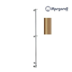 Margaroli Arcobaleno 616/X/L Switch Brushed Brass PVD Полотенцесушитель электрический 1685 мм (шлифованная латунь)