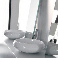 ArtCeram Tao TOL001 01 00 Раковина накладная на 43 см