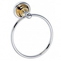 Bemeta Retro 144204068 Полотенцедержатель кольцо 16 см (хром | золото)