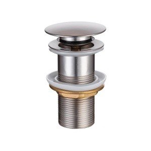 Allen Brau Priority 5.31024-BN Донный клапан | сливной гарнитур - для раковин без перелива (никель матовый)