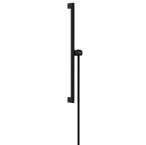 Hansgrohe Unica 24402670 Душевая штанга 65 см | комплект со шлангом 160 см (чёрный матовый)