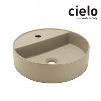 Ceramica CIELO Shui Comfort SHCOLATF LN - Раковина накладная на столешницу Ø 45 см (Lino)