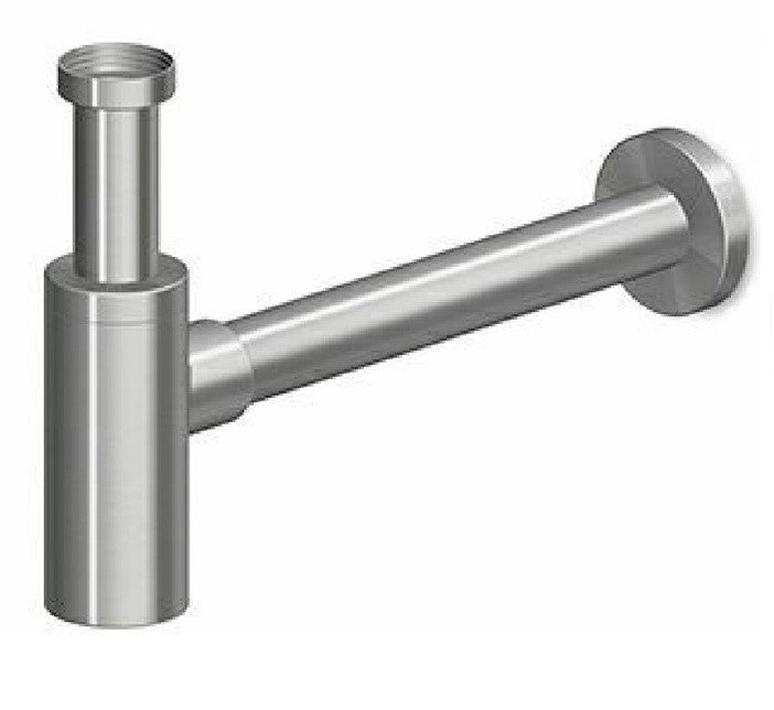 Zucchetti Z95030.X Сифон для раковины (нержавеющая сталь шлифованная ...