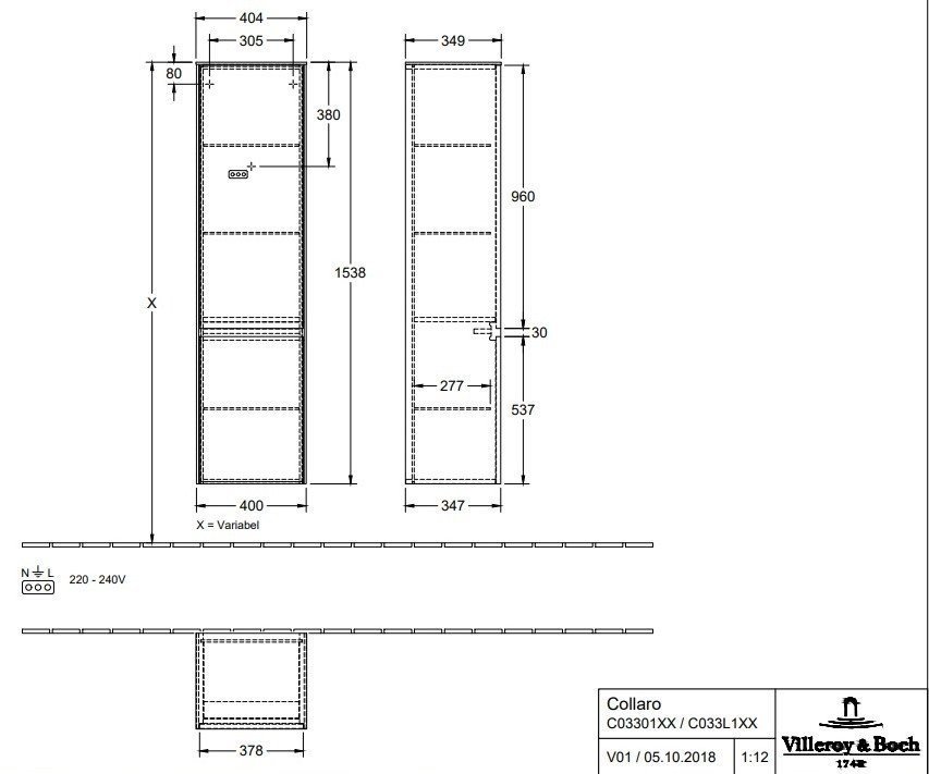villeroy-boch-collaro-c03301dh