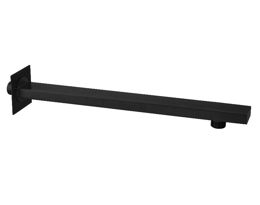 Remer 348Q40CFP Кронштейн для верхнего душа 400 мм (чёрный шлифованный хром)