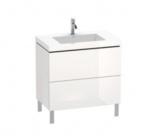 Duravit L-Cube LC6937O2222 Тумба c раковиной напольная 80 см (белый)