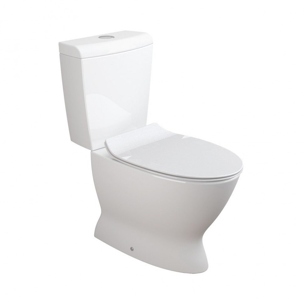 Sanitana KAPA S10078523300000 Чаша напольного унитаза (белый глянцевый ...
