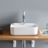 Ceramica CIELO Shui Comfort SHCOLAQF TL - Раковина для ванной комнаты 44*43 см | подвесная - накладная (Talco)