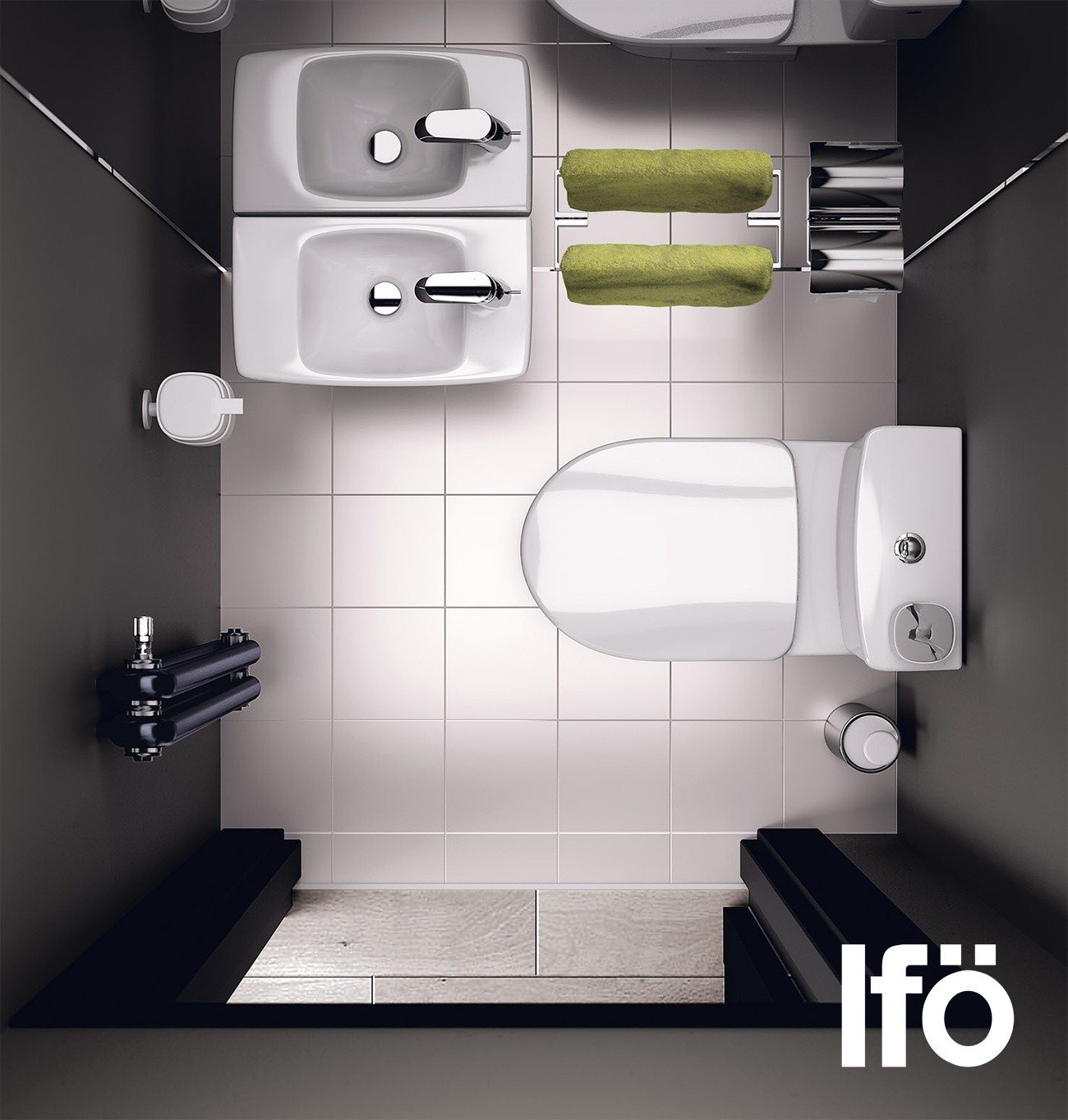 IFO Special RP732090111 - Унитаз напольный для инвалидов (МГН), с ...