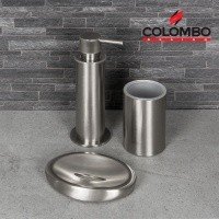 Colombo Design PLUS W4941.HPS1 - Настольный стакан для зубных щеток (нержавеющая сталь)