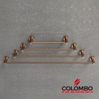 Colombo Design PLUS W4909.VM - Металлический держатель для полотенца 33,5 см (Vintage Matt)
